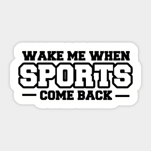 No Sports Sticker